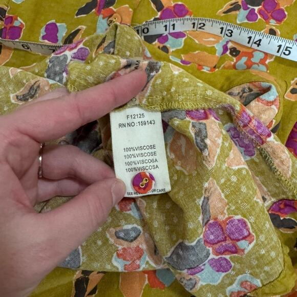 FRNCH Long Sleeve Kamela Midi Shirt Dress - Size Large - Picture 6 of 6